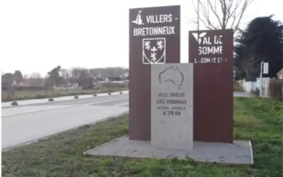 Aménagement de la RD1029 sur toute la traversée de la commune de Villers-Bretonneux (80)